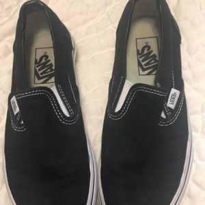 Vans slip on shoes size 7 in woman’s